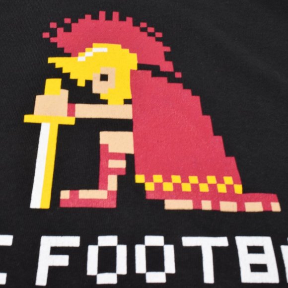 USC Trojan Football Kneeling Pixel Video Character - Picture 3 of 7